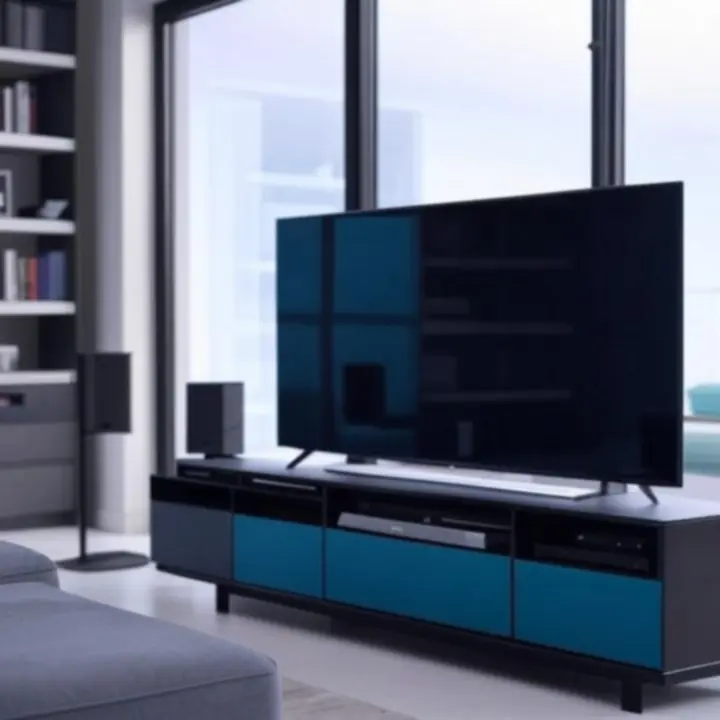 Modern Australian living room showcasing premium home electronics